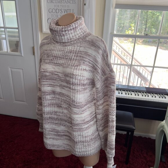 Liz Claiborne Womens Turtleneck Long Sleeve Pullover Sweater - Picture 4 of 7